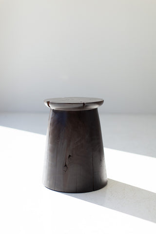 The Brinx Solid Wood Stool for Bertu Home