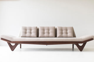 Alaska Modern Wood Sofa - 1403, 07