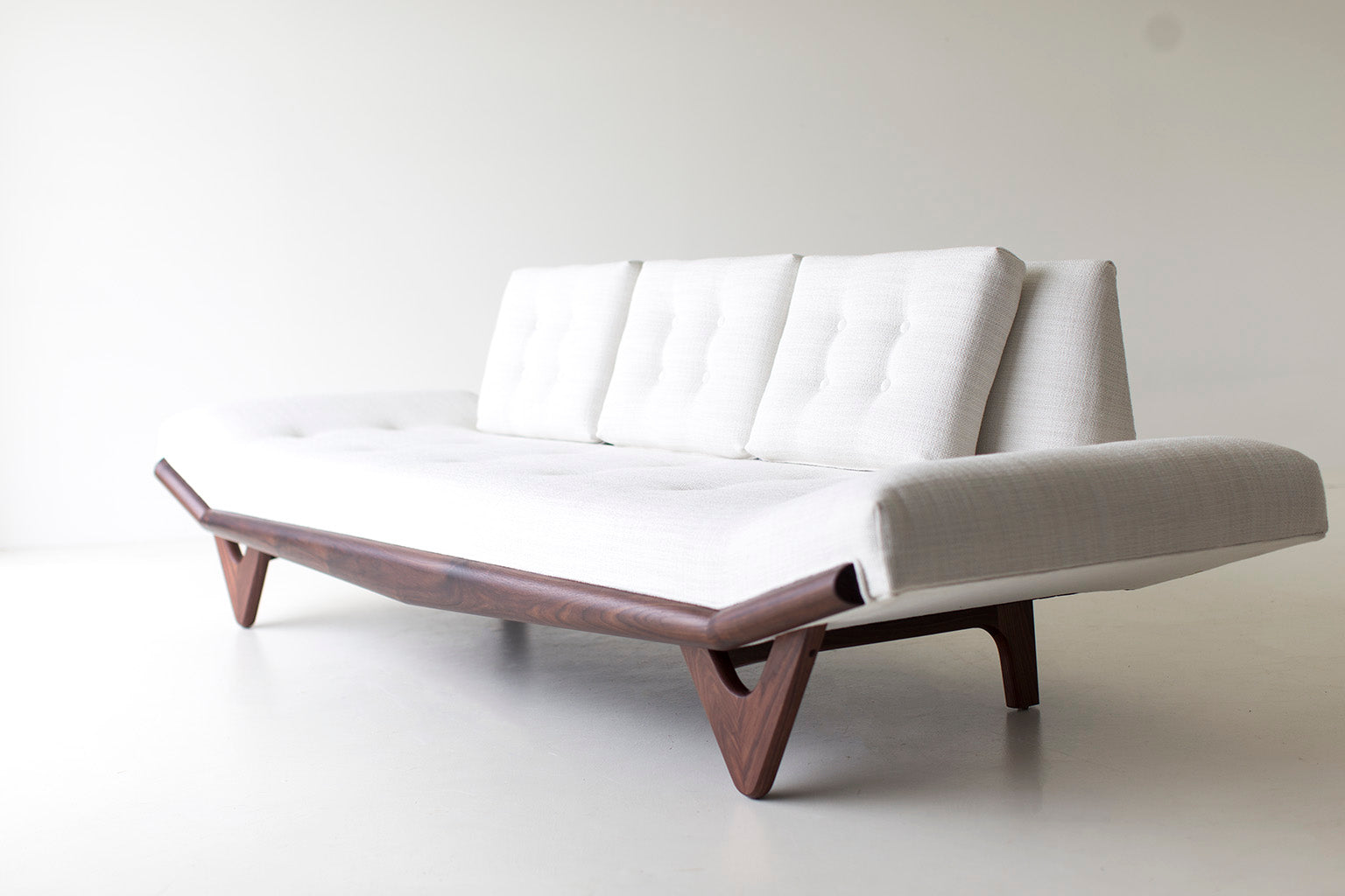 Alaska Modern Wood Sofa - 1403, 08