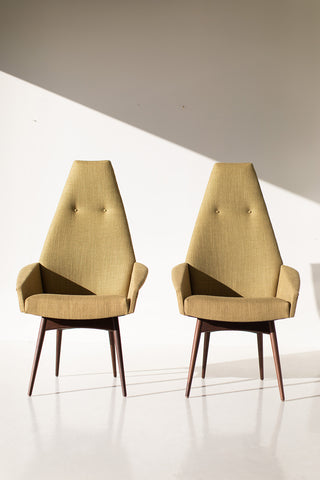 Alto Mid Century Modern Dining Arm Chair-10