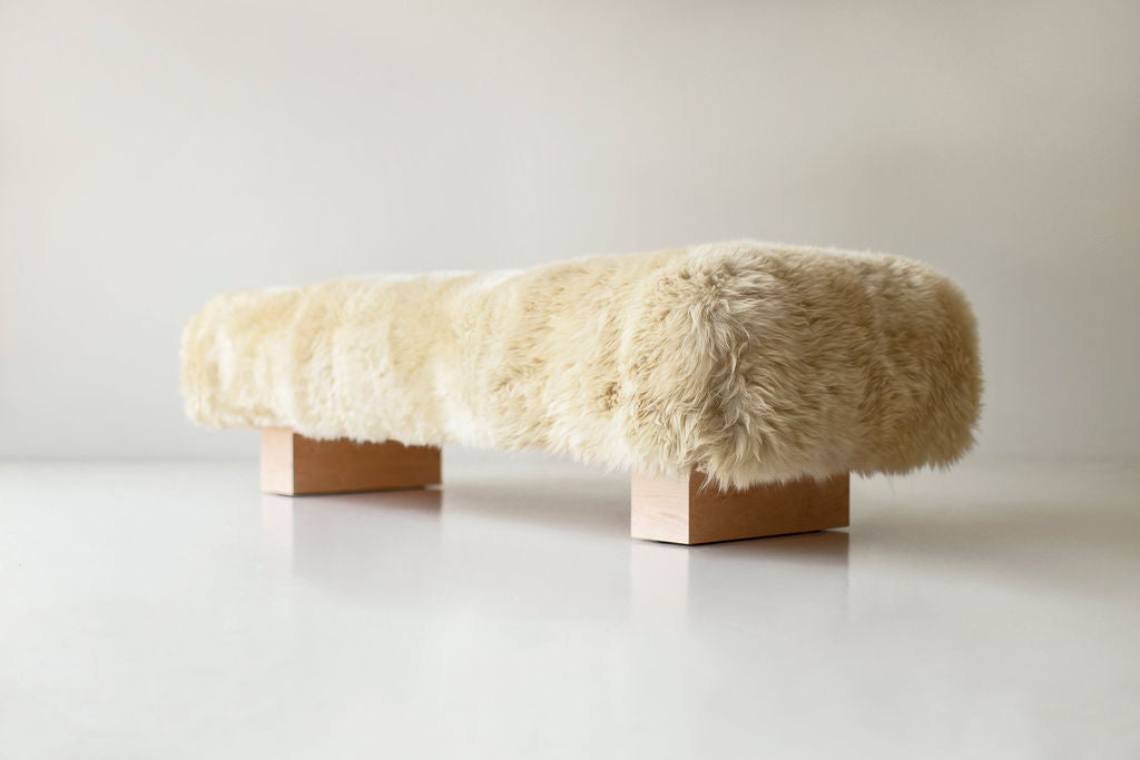 Big Fur Suelo® Bench - For Bertu Home - 4225