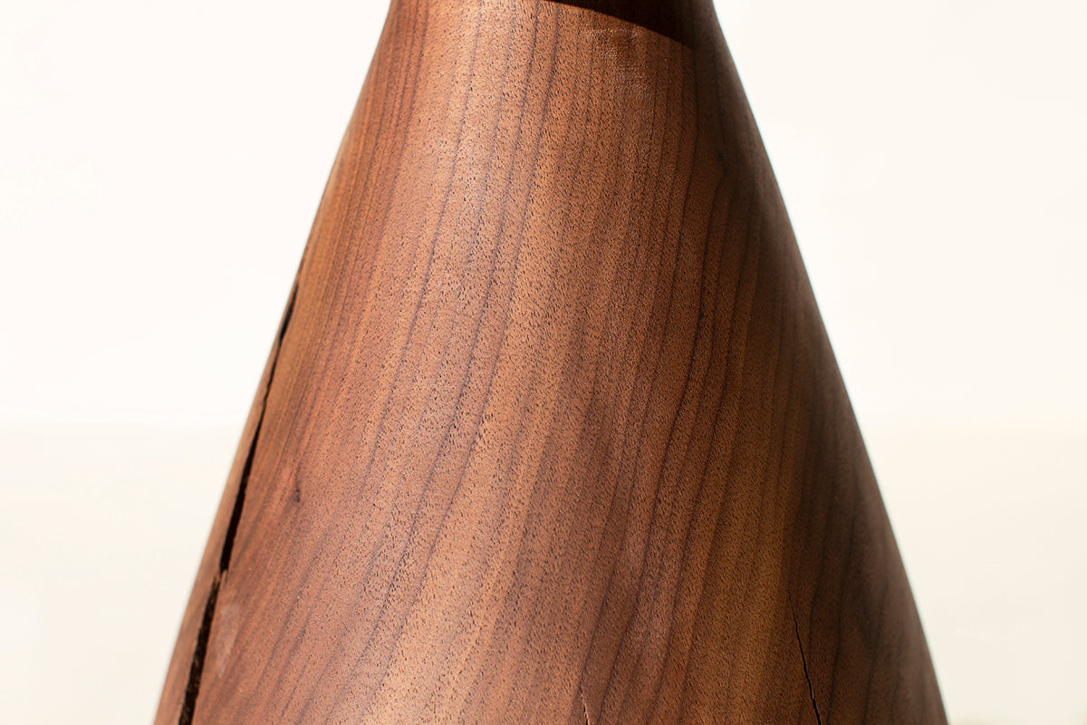 Boca Counter Stool in Walnut with Sheepskin - For Bertu Home - 2825