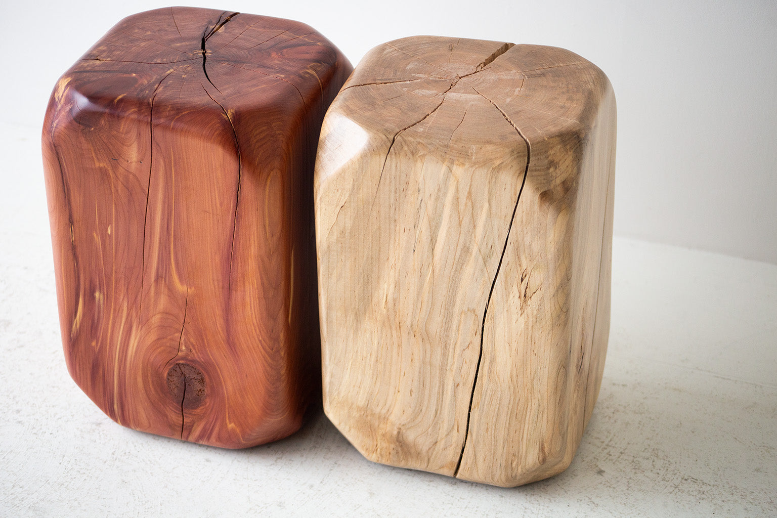 Indoor Outdoor Wood Stool - The Dublin - 2622