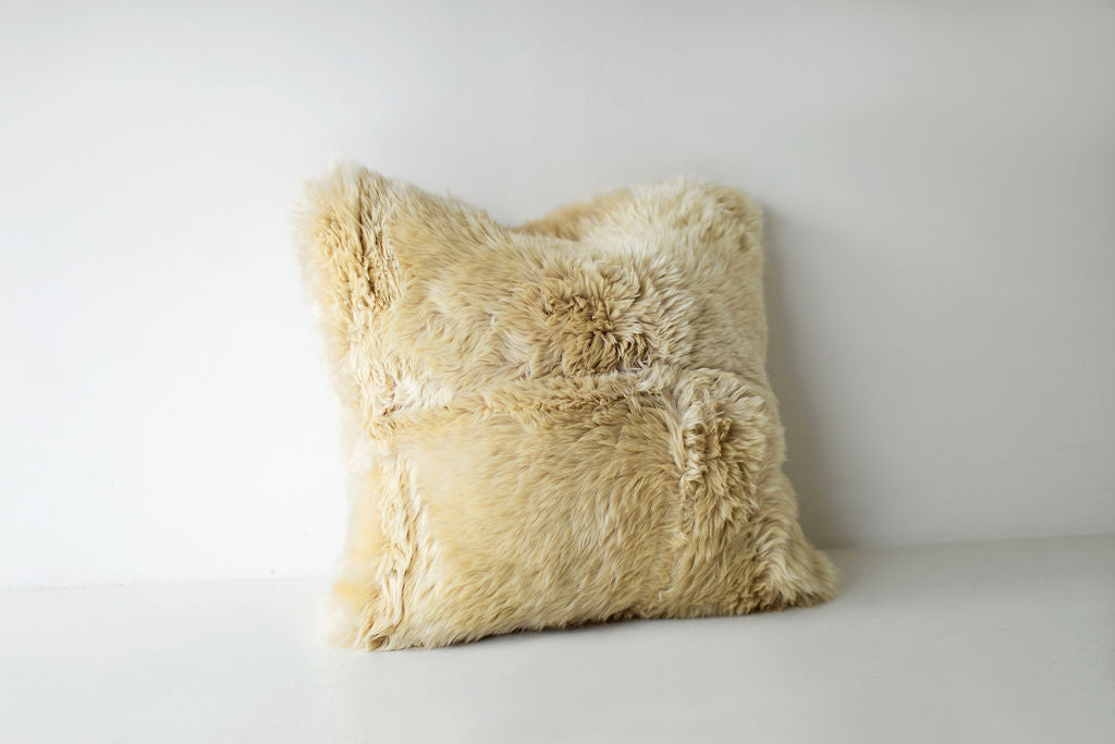 Large Sheepskin Pillow - For Bertu Home - 3425