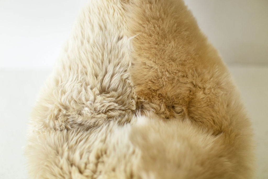 Large Sheepskin Pillow - For Bertu Home - 3425