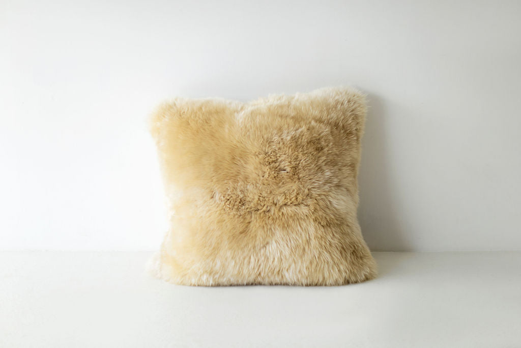 Large Sheepskin Pillow - For Bertu Home - 3425