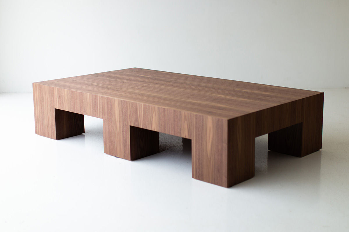 Large Mondo Coffee Table In Walnut for Bertu Home - 0924