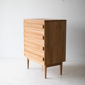 Mid Century Modern White Oak Dresser 2221, Image 04