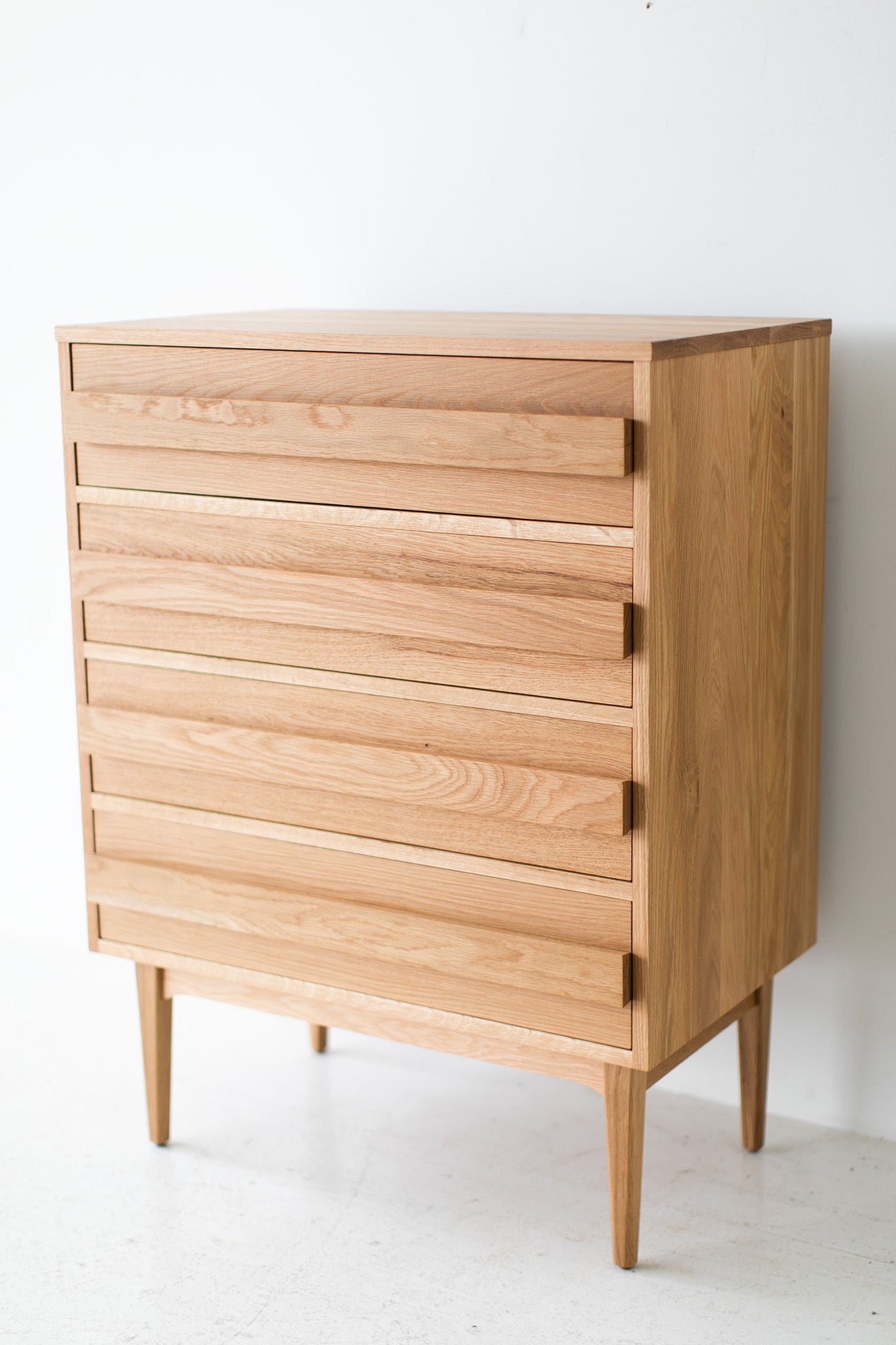 Mid Century Modern White Oak Dresser 2221, Image 10