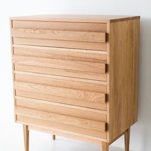 Mid Century Modern White Oak Dresser 2221, Image 10