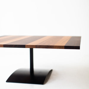 Milo Baughman Striped Top Coffee Table B3933 03