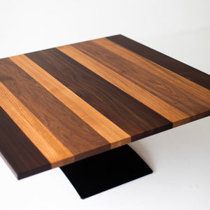 Milo Baughman Striped Top Coffee Table B3933 05