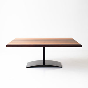 Milo Baughman Striped Top Coffee Table B3933 06