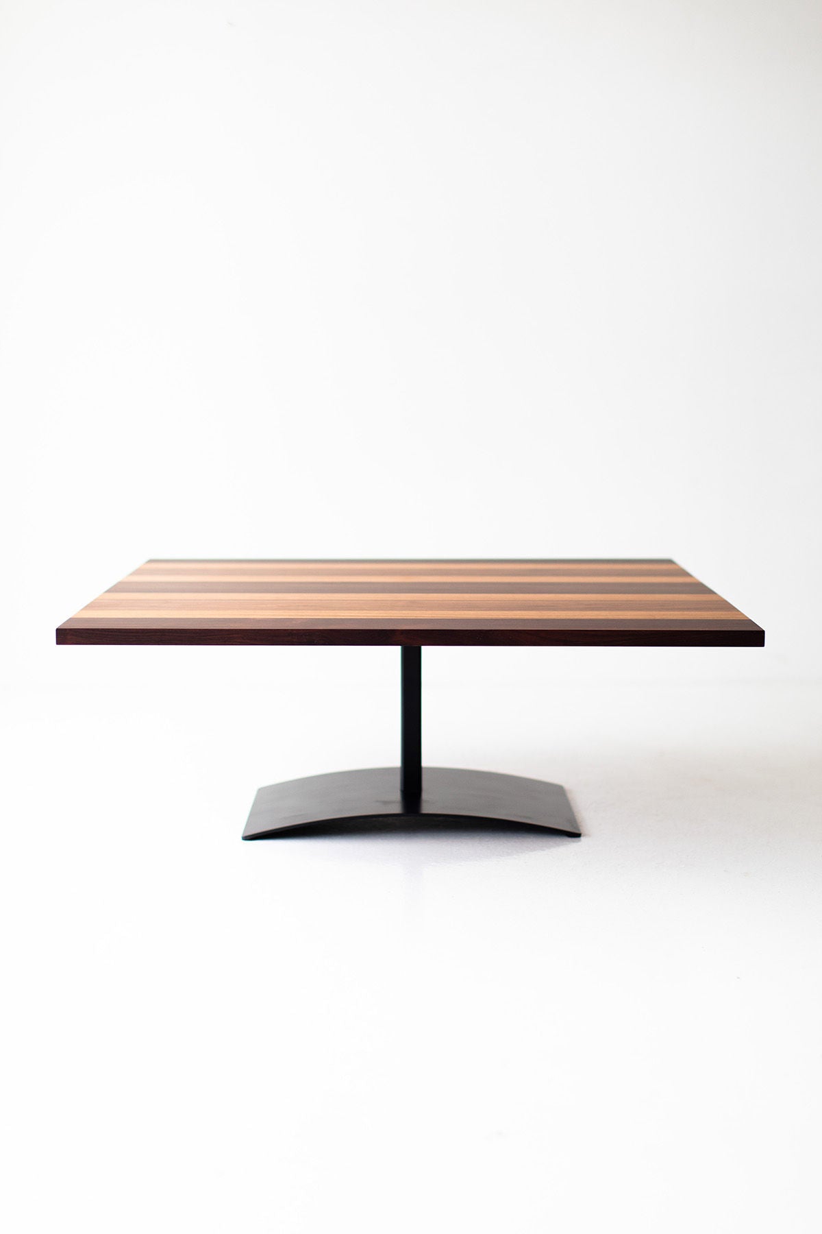 Milo Baughman Striped Top Coffee Table for Craft Associates - B3933