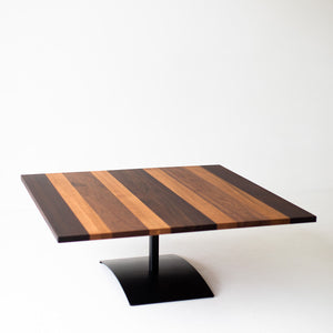 Milo Baughman Striped Top Coffee Table B3933 08