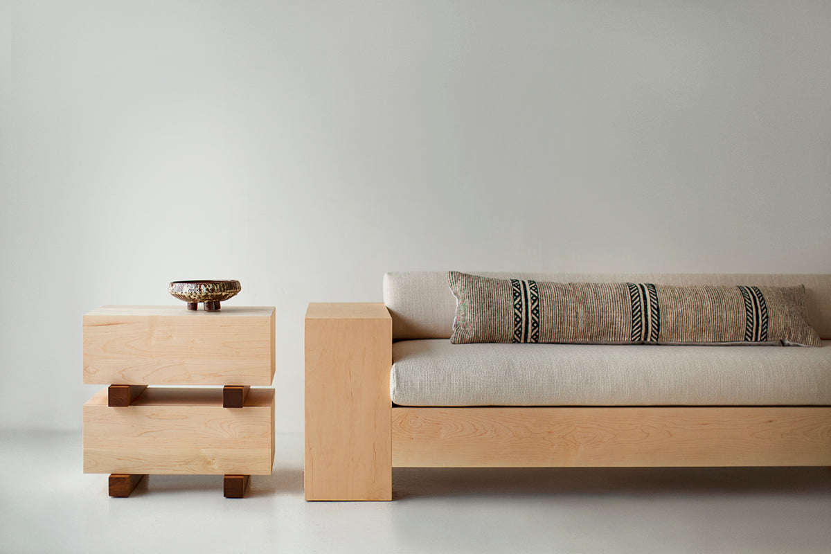 Modern Maple Mondo Sofa for Bertu Home - 1625