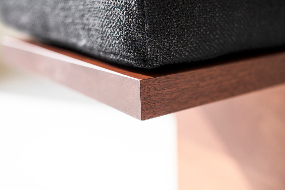 Modern Walnut Suelo® Bench - For Bertu Home - 2625