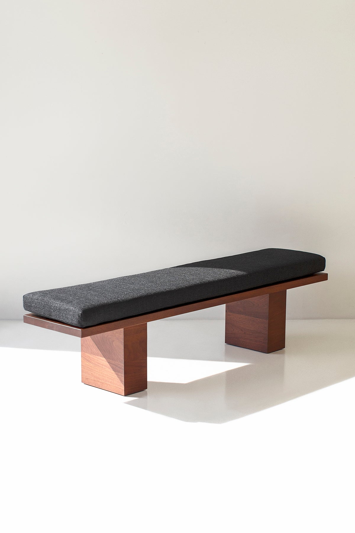 Modern Walnut Suelo® Bench - For Bertu Home - 2625