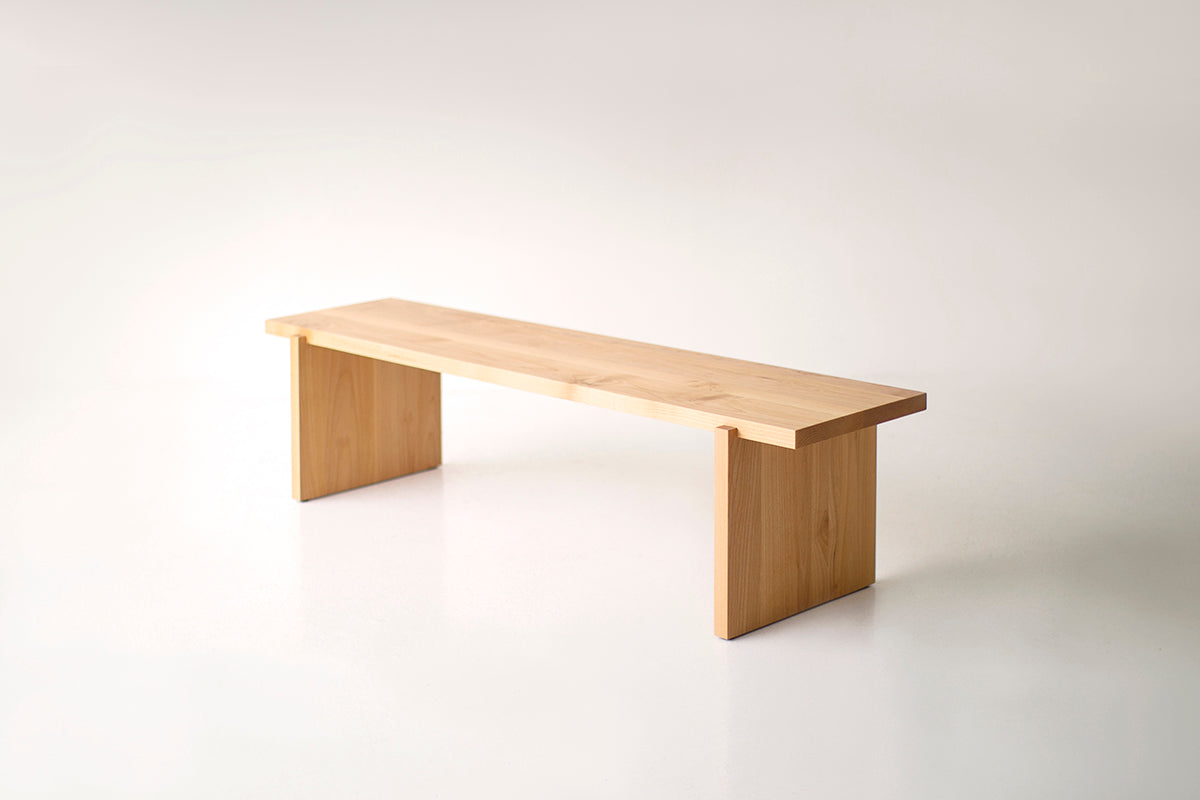 Modern Wood Bench - The Rockefeller - For Bertu Home - 1925