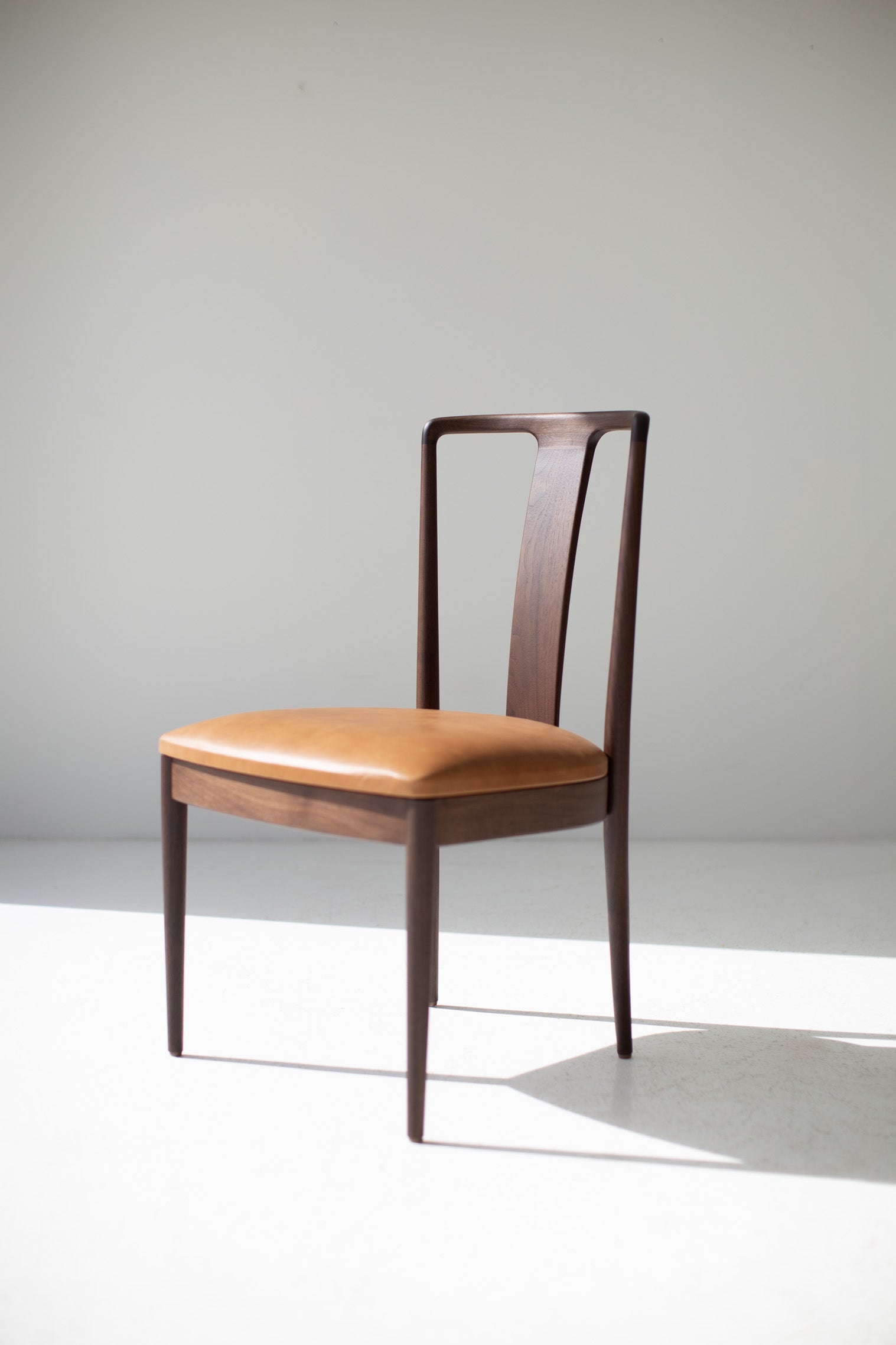 Modern Wood Dining Side Chair by Lawrence Peabody : The Derby Chair