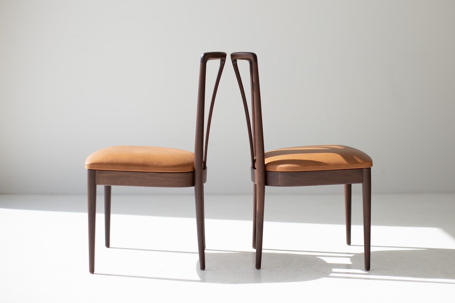 Modern Wood Dining Side Chair by Lawrence Peabody : The Derby Chair