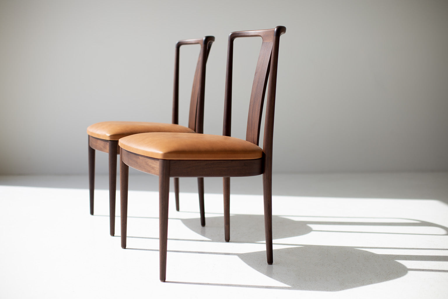 Modern Wood Dining Side Chair by Lawrence Peabody : The Derby Chair