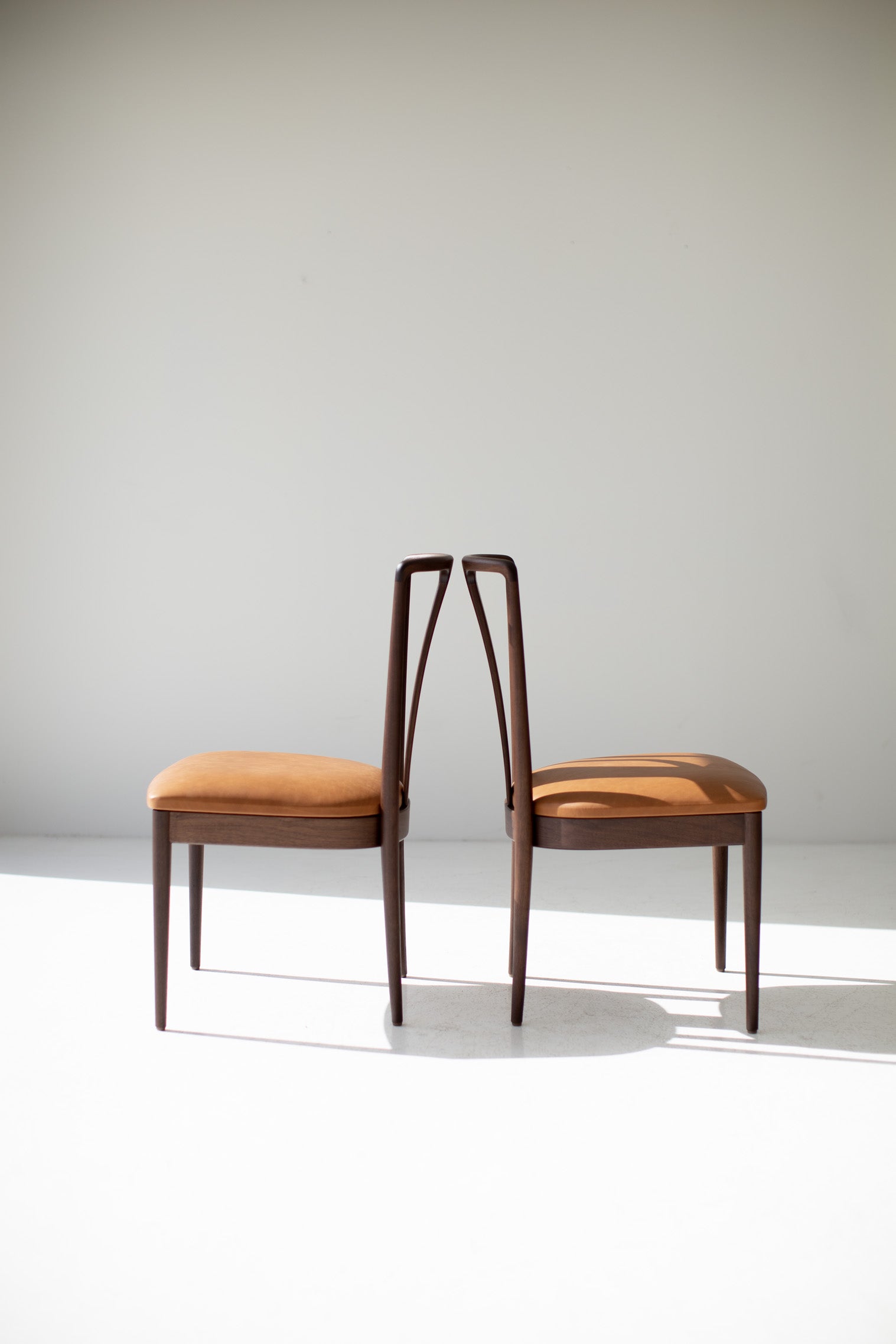 Modern Wood Dining Side Chair by Lawrence Peabody : The Derby Chair