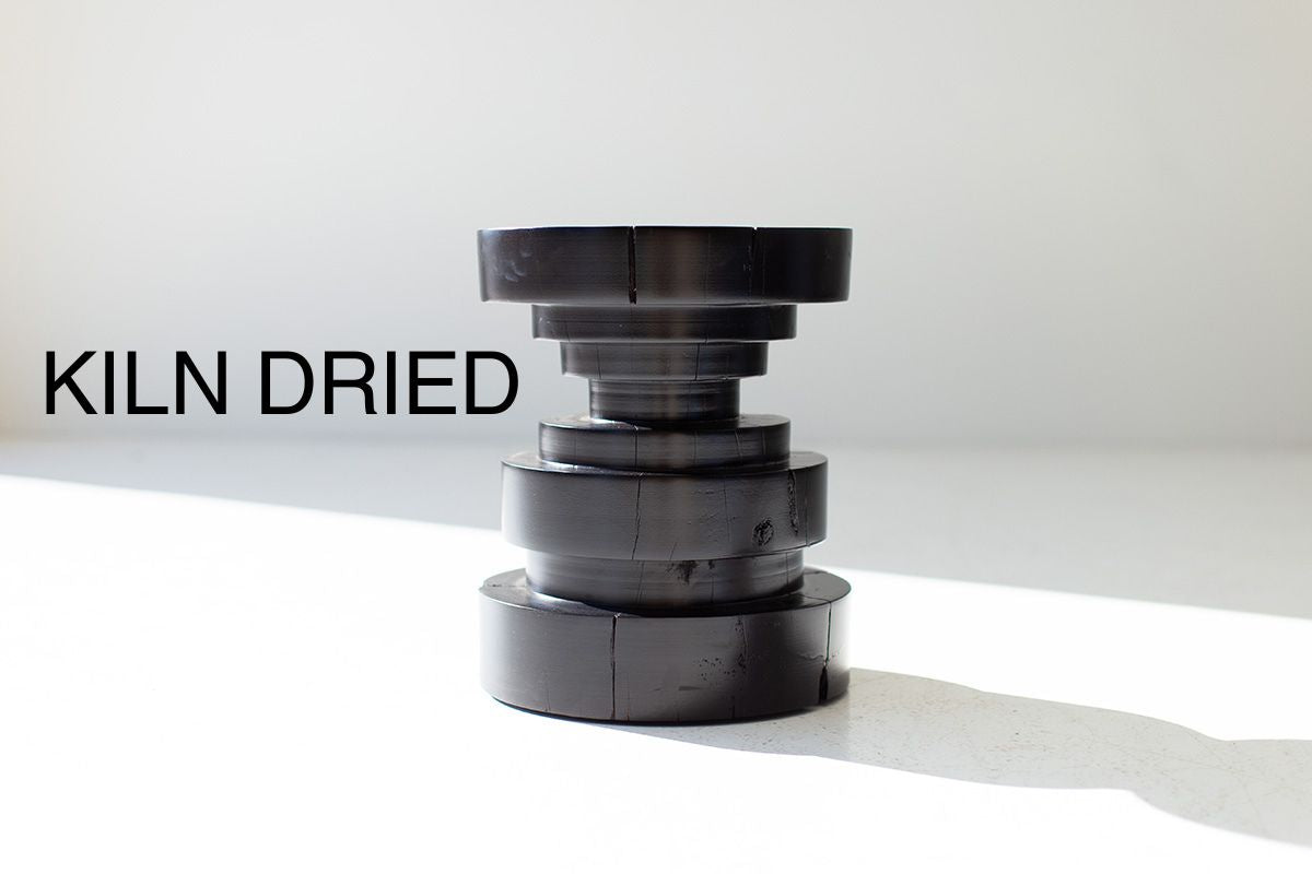 Modern Wood Stool - the Tulum for Bertu Home