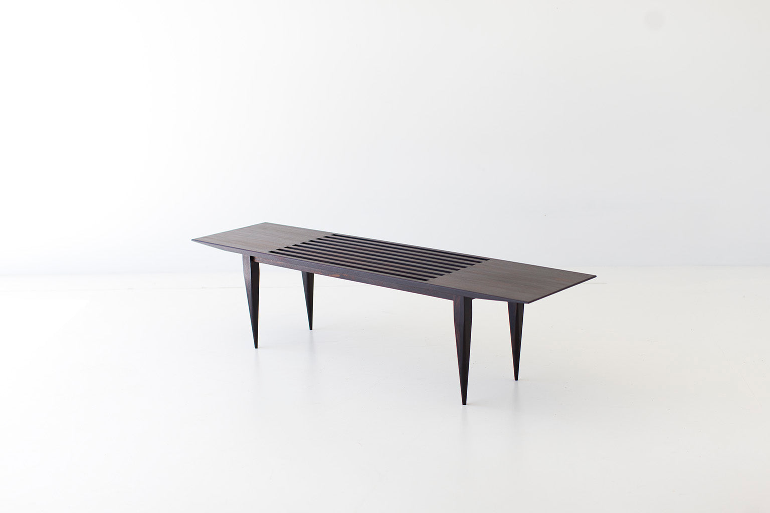  Modern Slatted Bench 1602 J Bench Craft Associates® Furniture, Image 04