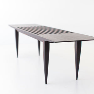  Modern Slatted Bench 1602 J Bench Craft Associates® Furniture, Image 05