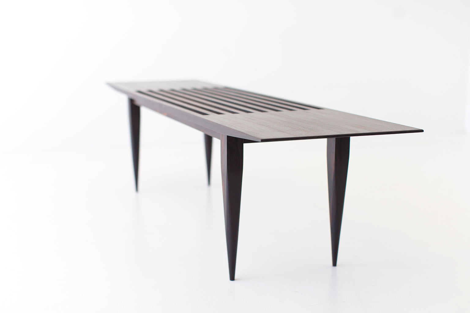 Modern Slatted Bench - 1602 - J Bench - Craft Associates® Furniture