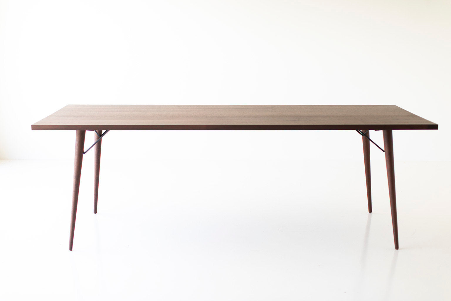 Modern Walnut Dining Table - 0418 - 