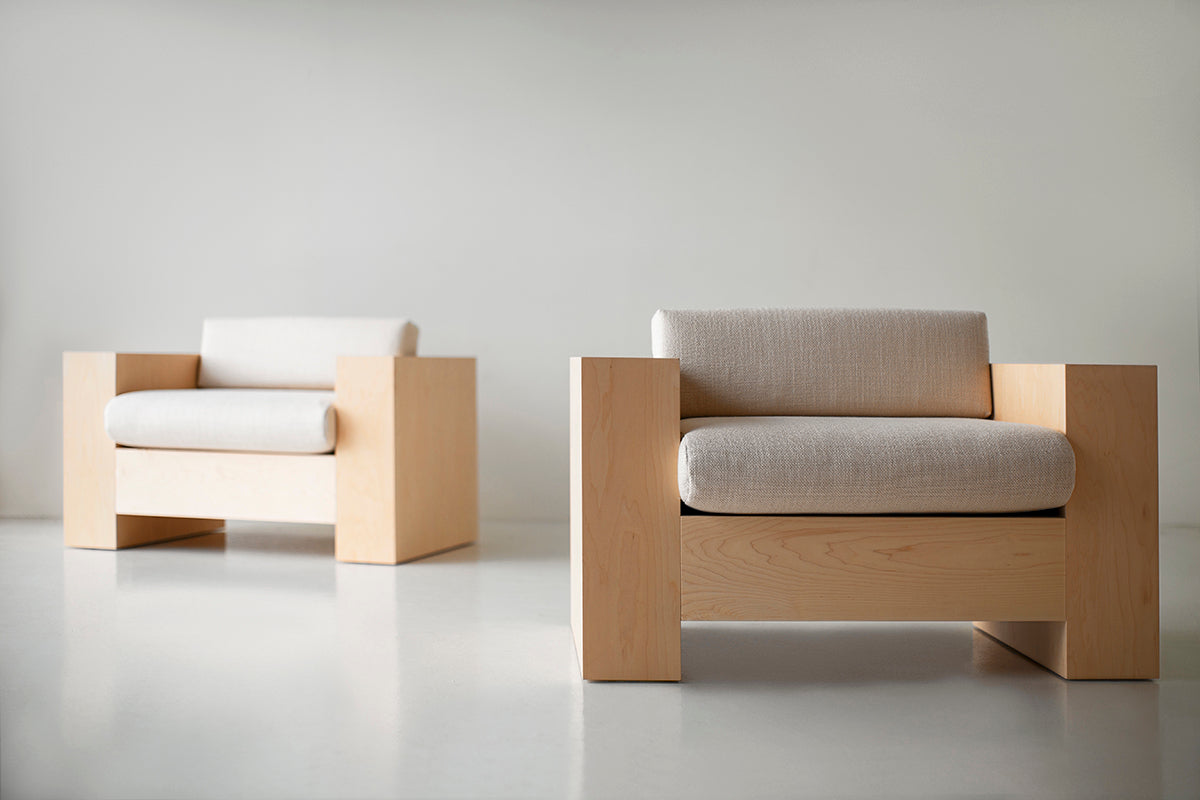 Mondo Arm Chair in Maple for Bertu Home - 1725