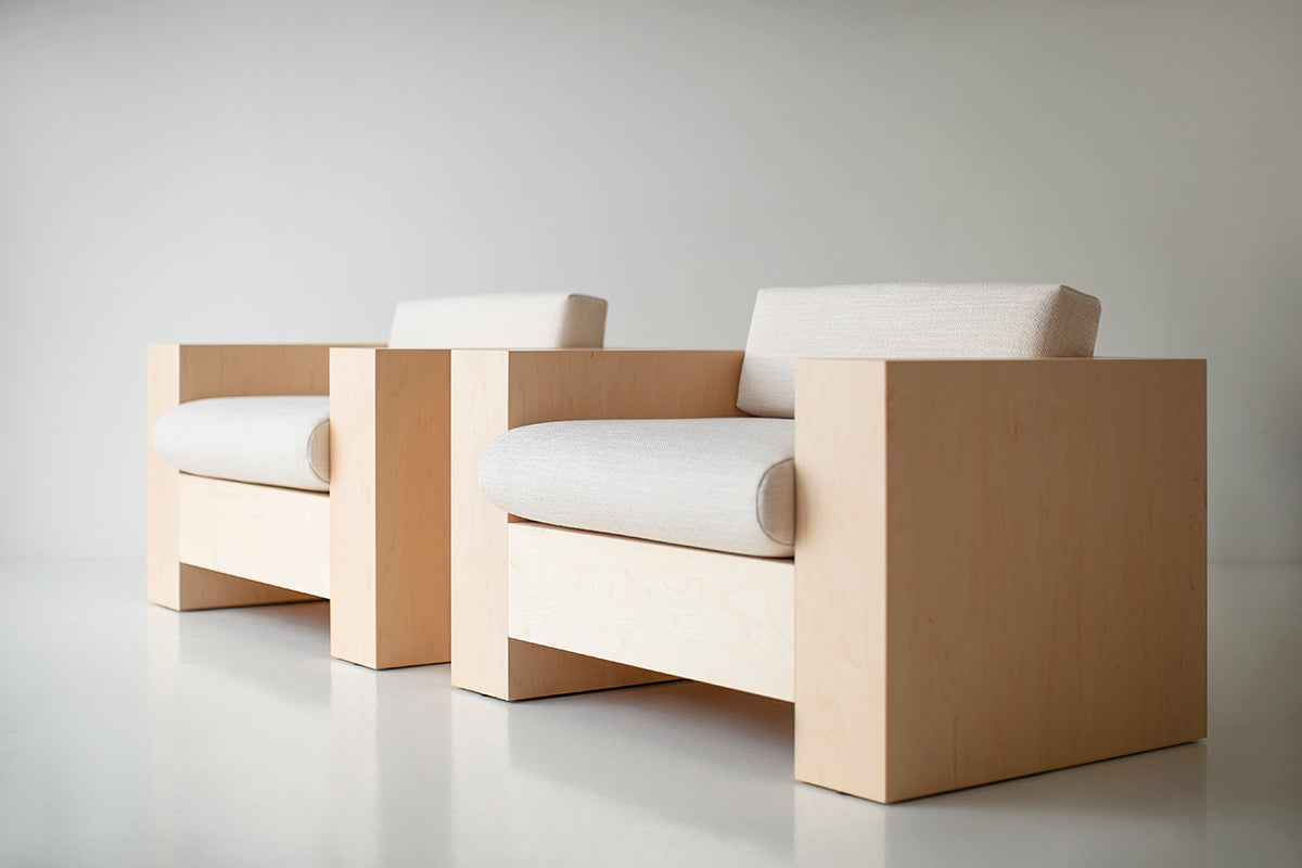 Mondo Arm Chair in Maple for Bertu Home - 1725