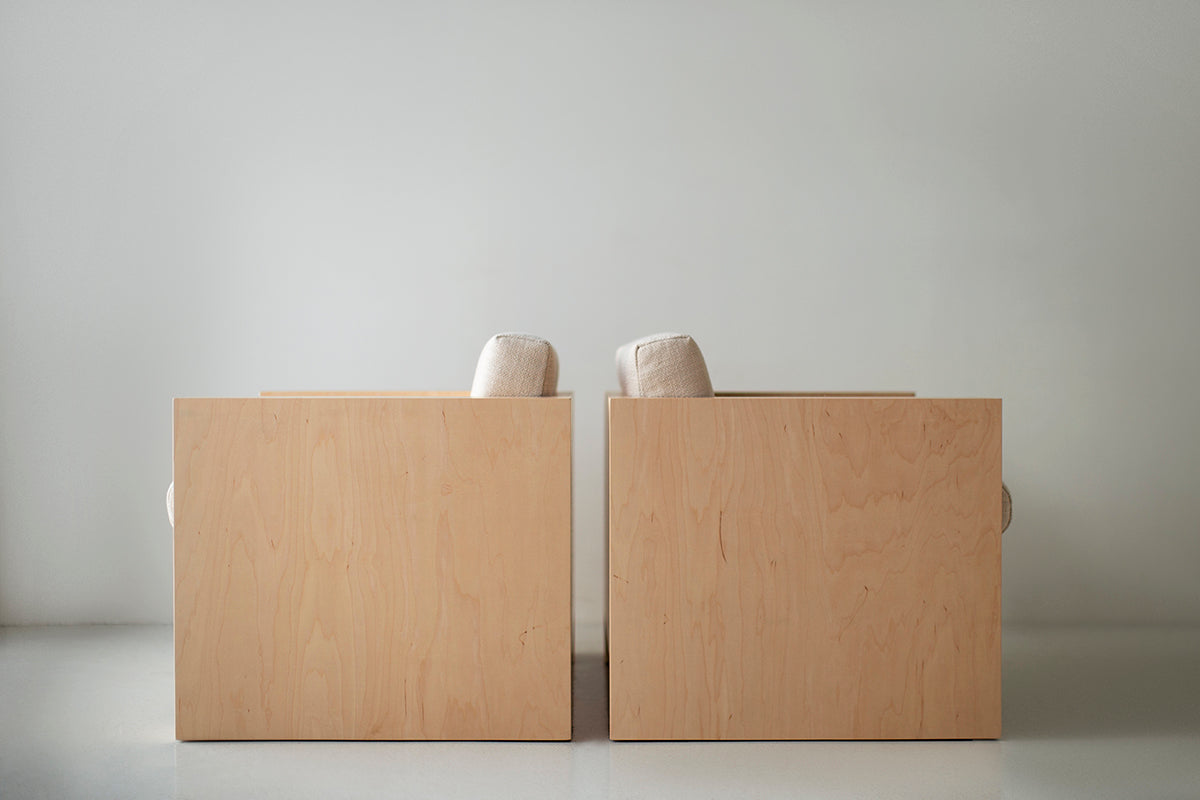Mondo Arm Chair in Maple for Bertu Home - 1725