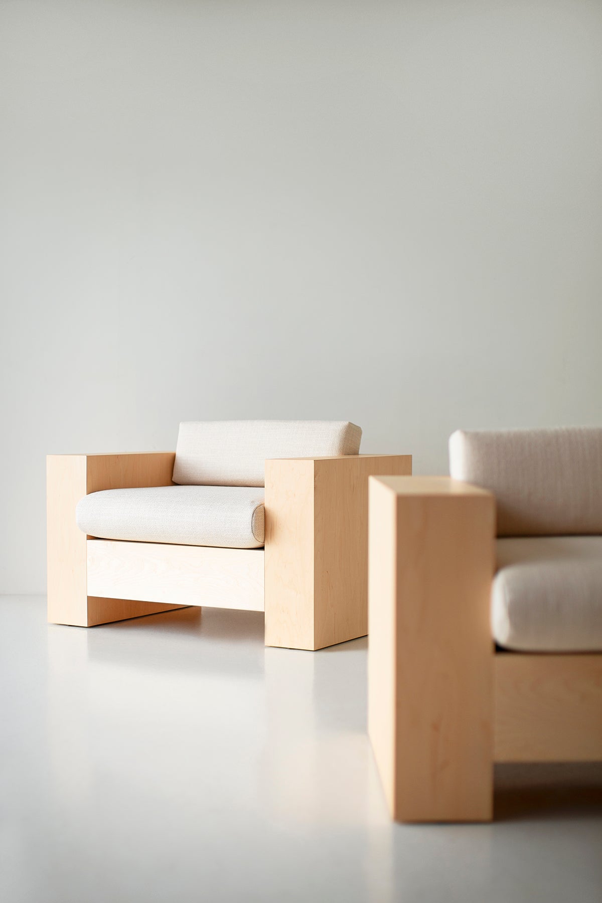 Mondo Arm Chair in Maple for Bertu Home - 1725