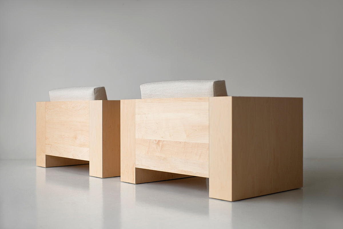 Mondo Arm Chair in Maple for Bertu Home - 1725