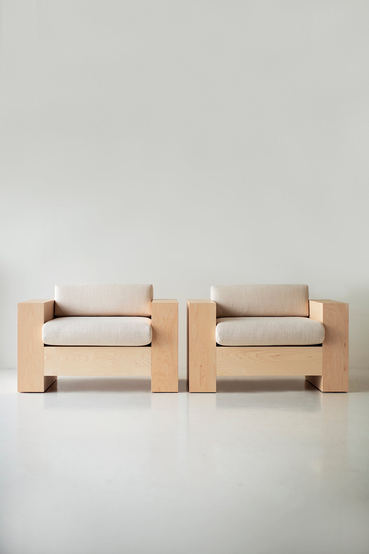 Mondo Arm Chair in Maple for Bertu Home - 1725
