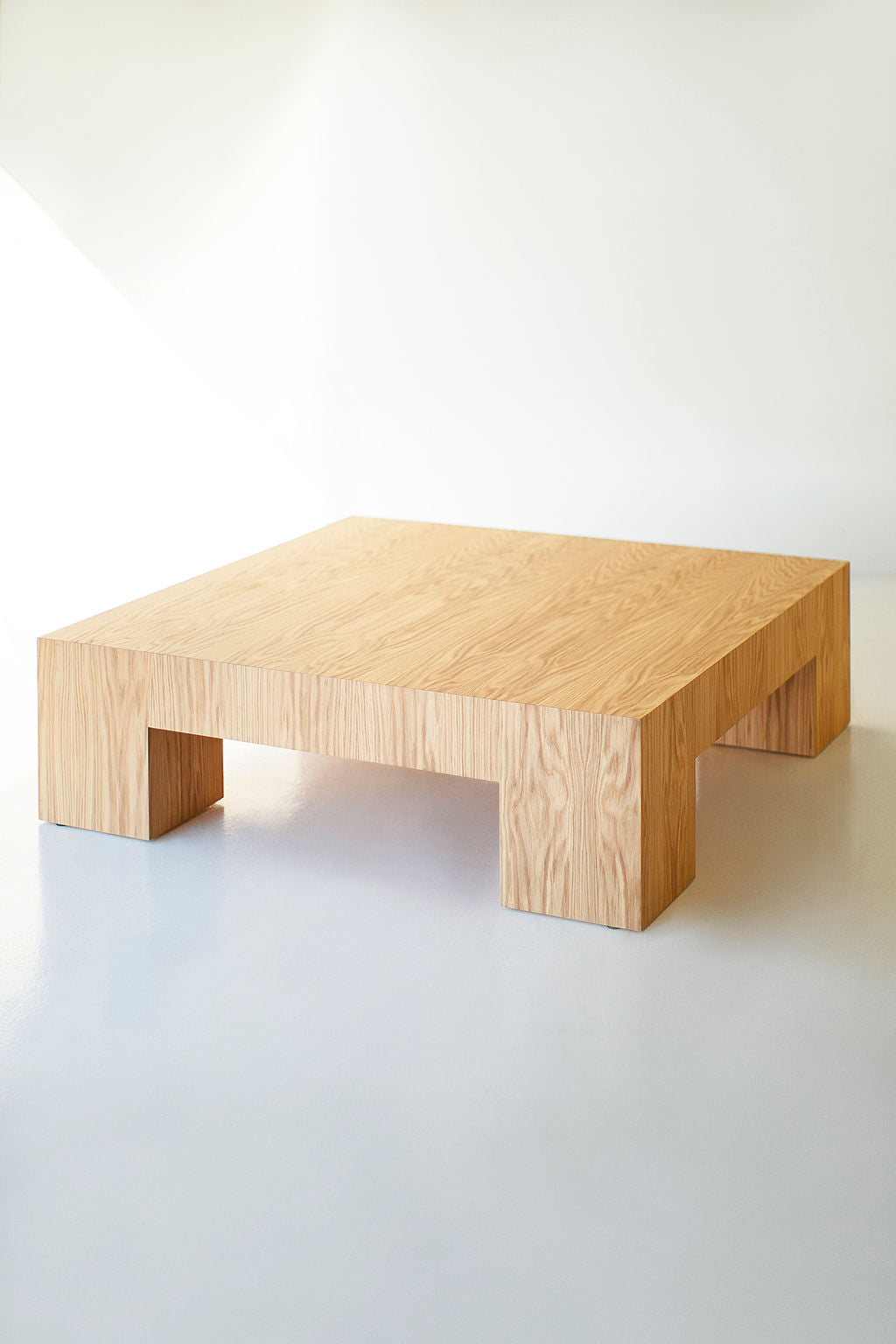 Mondo Coffee Table in White Oak - For Bertu Home - 2525