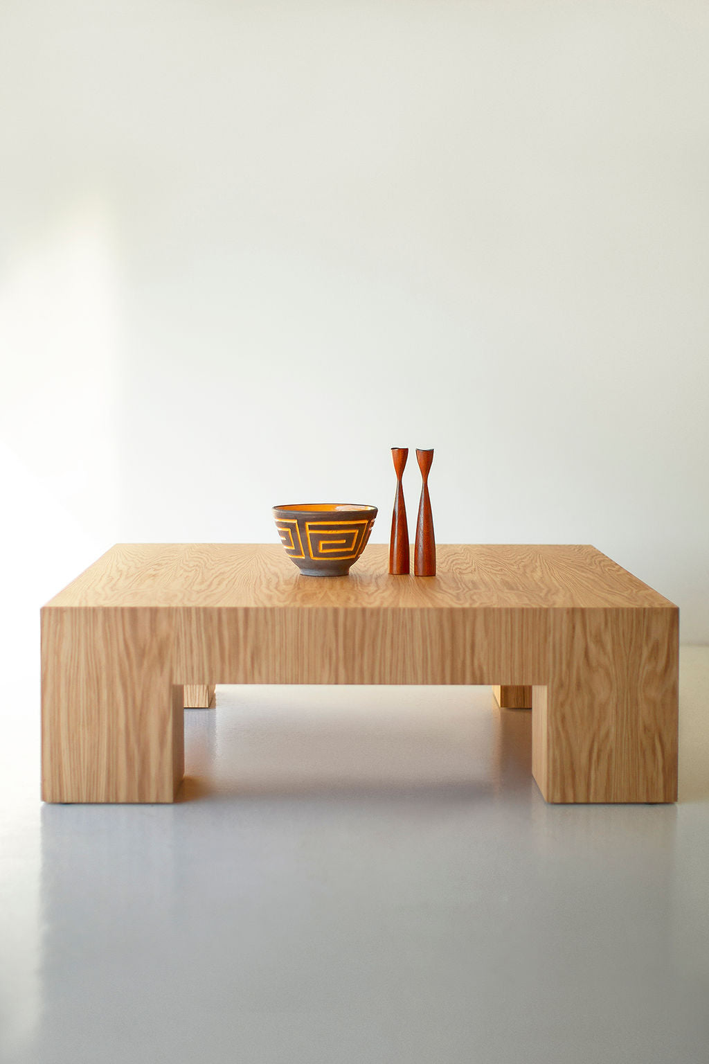 Mondo Coffee Table in White Oak - For Bertu Home - 2525