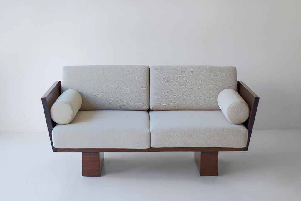 Outdoor Loveseat - Suelo® with Arms- For Bertu Home - 4325