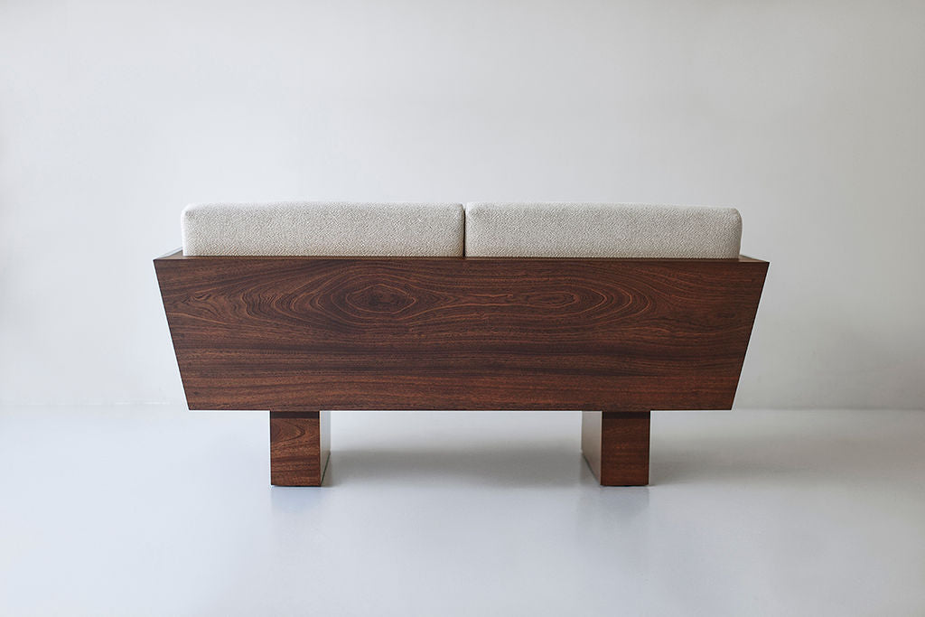 Outdoor Loveseat - Suelo® with Arms- For Bertu Home - 4325