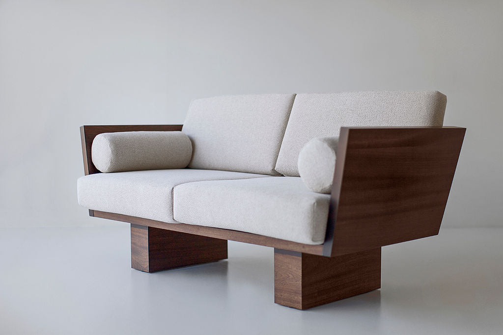 Outdoor Loveseat - Suelo® with Arms- For Bertu Home - 4325