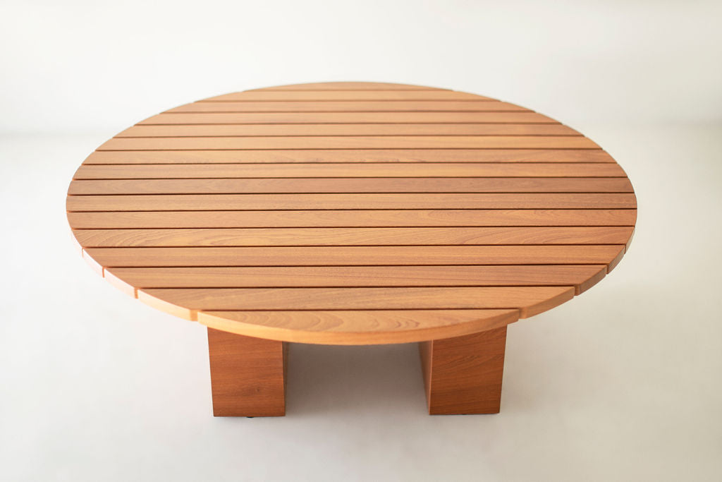 Outdoor Round Suelo® Coffee Table - For Bertu Home - 3725