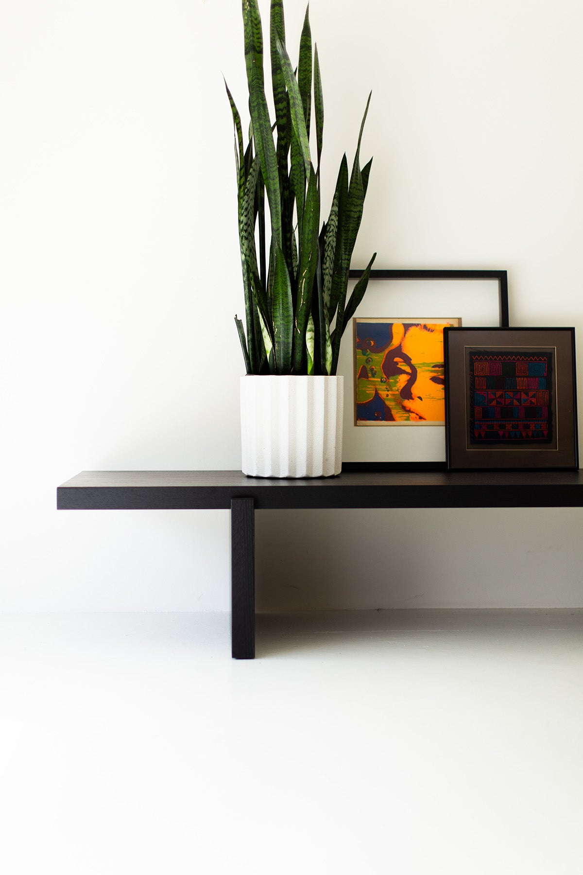 Rockefeller Modern Black Bench - 5523 for Bertu Home