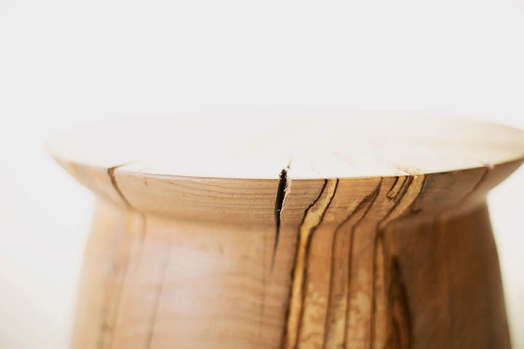 Solid End Table - Brinx in Natural - For Bertu Home - 2425