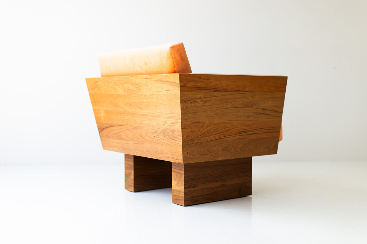 Solid Teak Outdoor Lounge Chair - The Suelo® - 5223