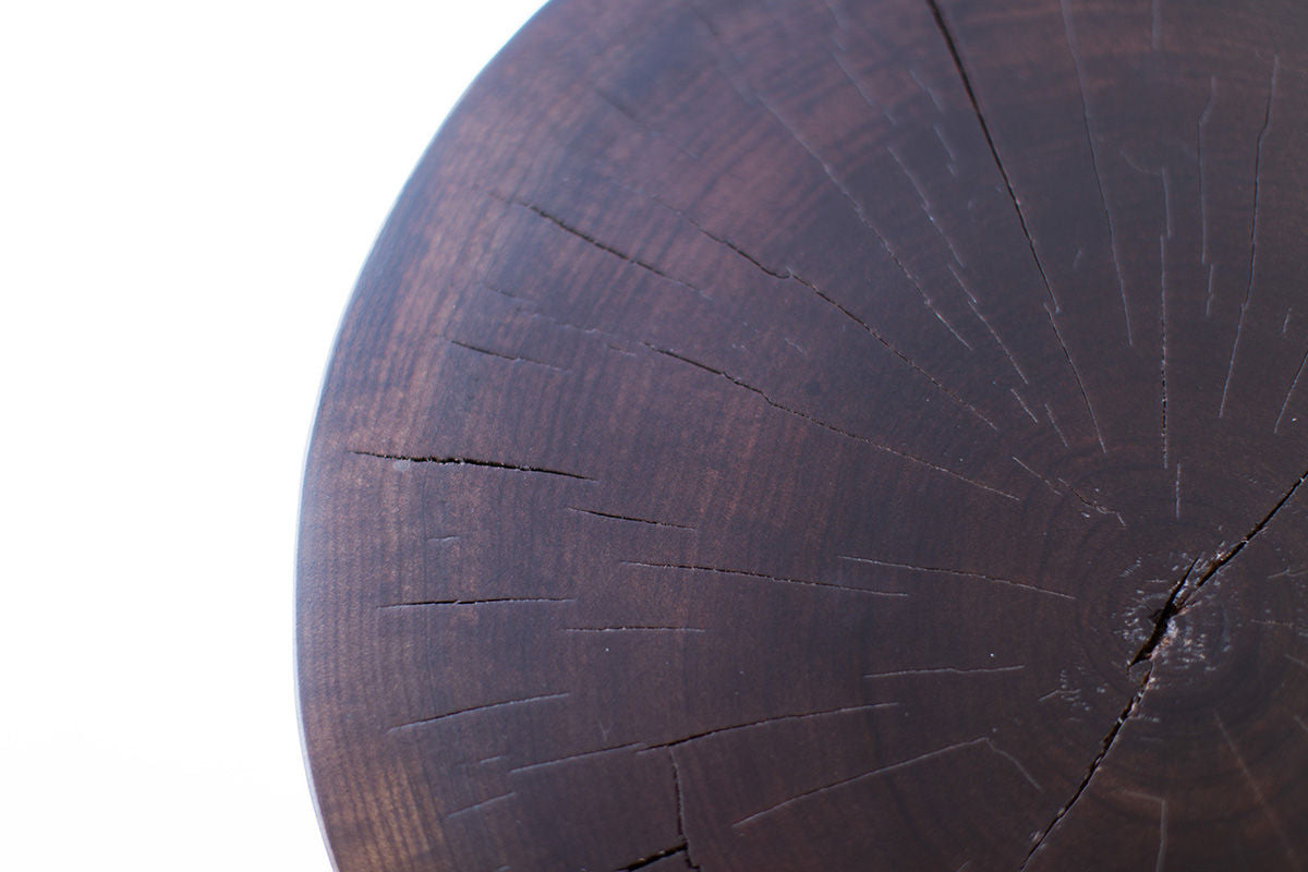 Solid Walnut Stump Table for Bertu Home - 1224