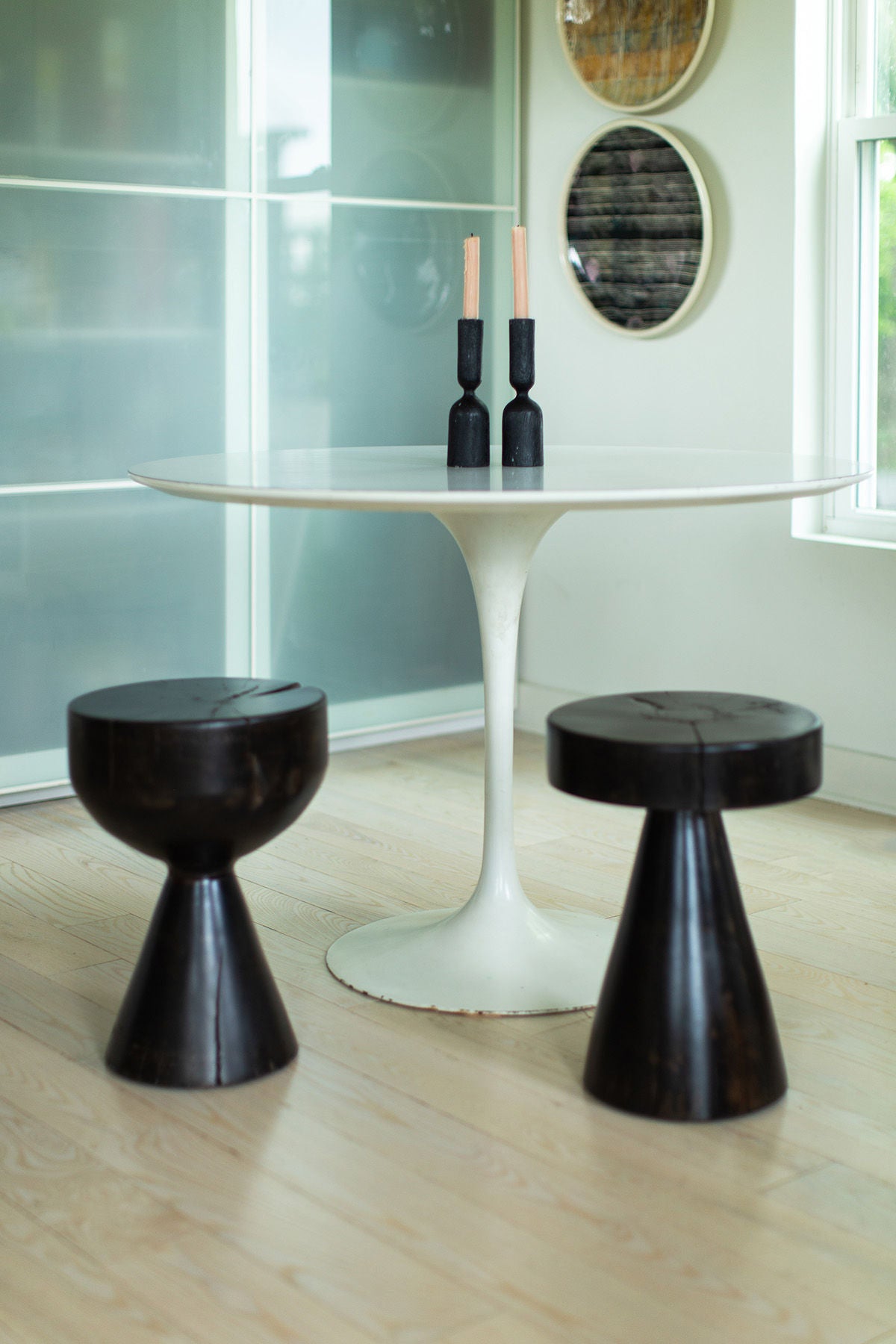 Solid Wood Stool - The Boca Dos for Bertu Home - 0724