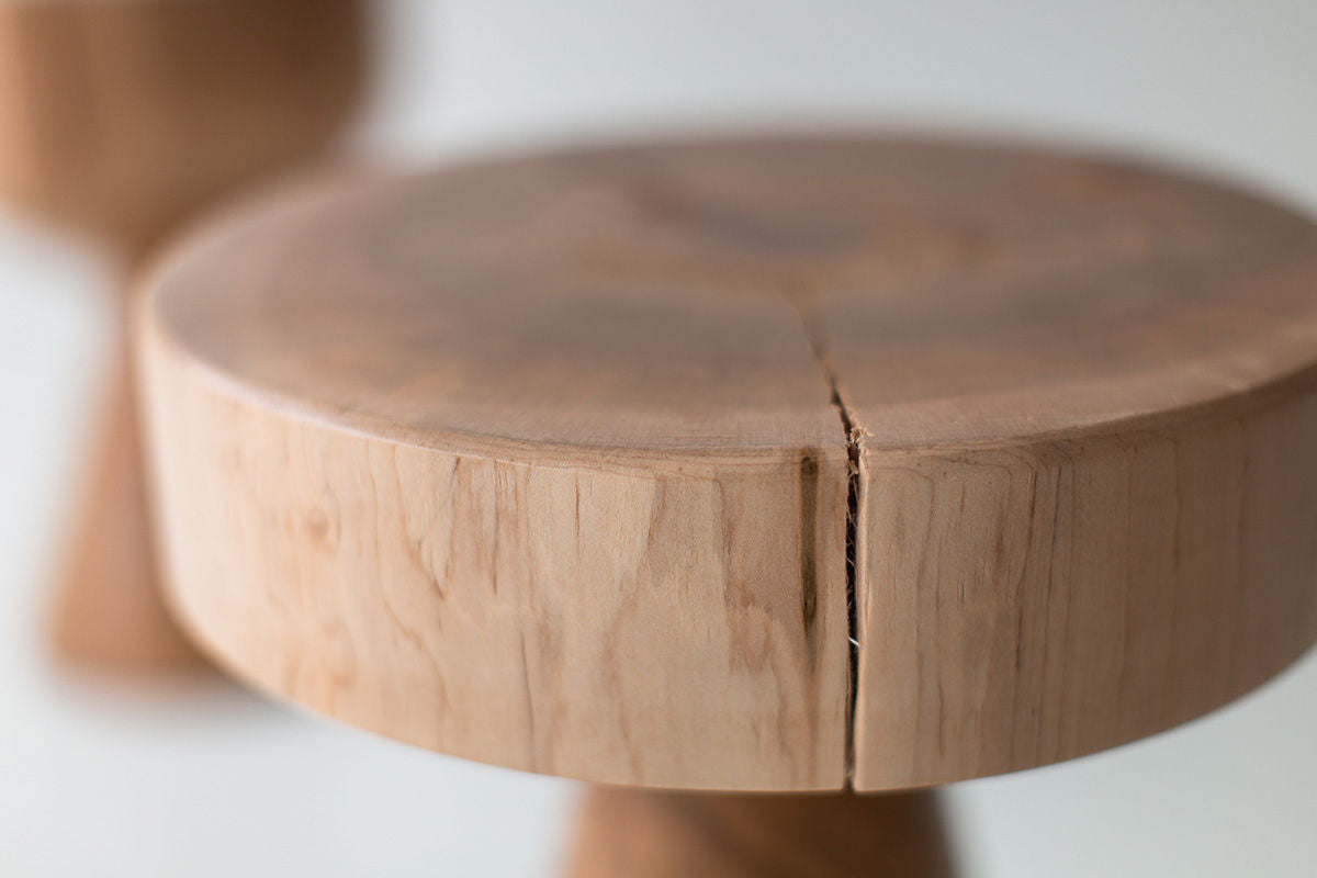 Solid Wood Stool - The Boca Dos for Bertu Home - 0724